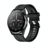 Danoz Smart - Waterproof Silicone Smartwatch With Colour Display - Silver - danozdirect