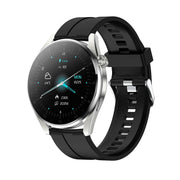 Danoz Smart - Waterproof Silicone Smartwatch With Colour Display - Silver - danozdirect