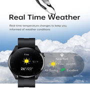 Danoz Smart - Waterproof Silicone Smartwatch With Colour Display - Silver - danozdirect