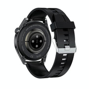 Danoz Smart - Waterproof Silicone Smartwatch With Colour Display - Silver - danozdirect