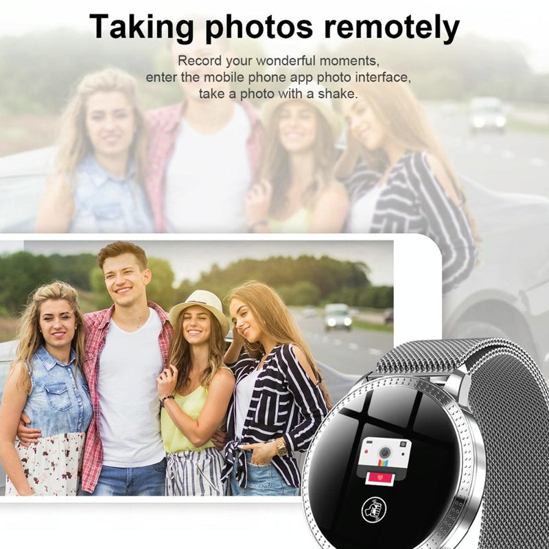 Danoz Smart - Waterproof Smartwatch With Colour Screen - Ipx67 - Black - danozdirect