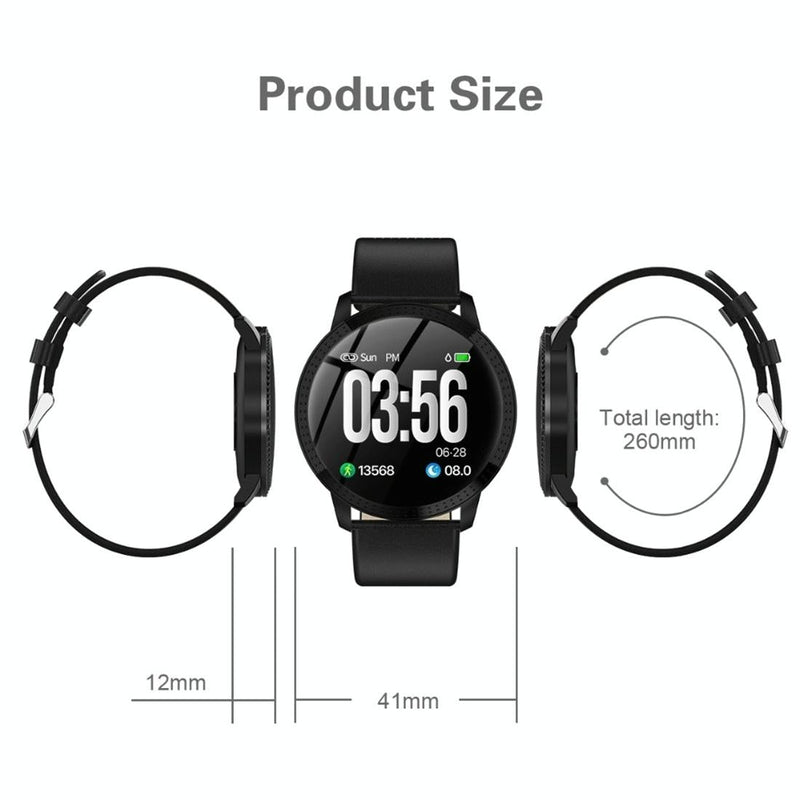 Danoz Smart - Waterproof Smartwatch With Colour Screen - Ipx67 - Black - danozdirect