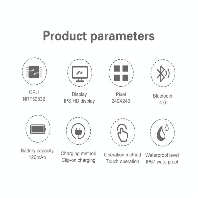 Danoz Smart - Waterproof Smartwatch With Colour Screen - Ipx67 - Pink - danozdirect