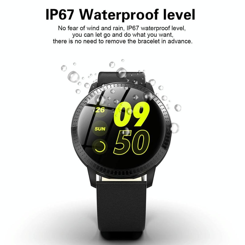 Danoz Smart - Waterproof Smartwatch With Colour Screen - Ipx67 - Pink - danozdirect