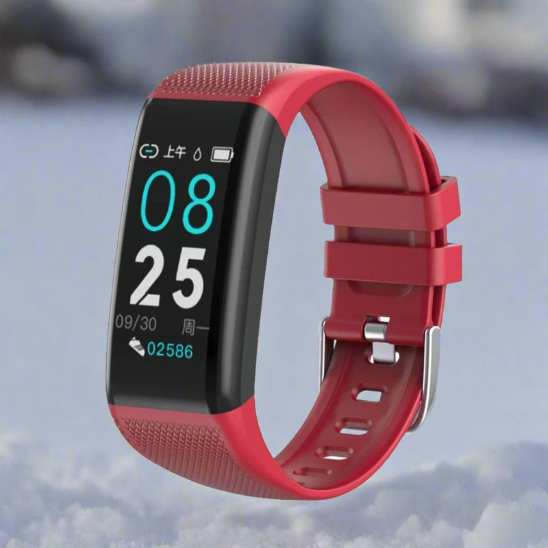 Danoz Smart - Waterproof Touch Screen Smartwatch - Ipx67 - Red - danozdirect