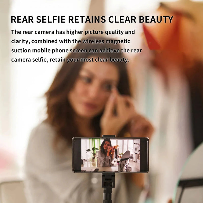 Danoz Smart - Wireless Magnetic Mount Vlog Selfie Monitor Screen Phone Rear Camera Selfie WiFi Bluetooth Connection for Selfie Live Vlog - danozdirect