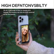 Danoz Smart - Wireless Magnetic Mount Vlog Selfie Monitor Screen Phone Rear Camera Selfie WiFi Bluetooth Connection for Selfie Live Vlog - danozdirect