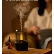Danoz SmartAroma Black Creative Candleligh Aromatherapy Diffuser USB Desktop Ambient Candle Lamp Humidifier - danozdirect