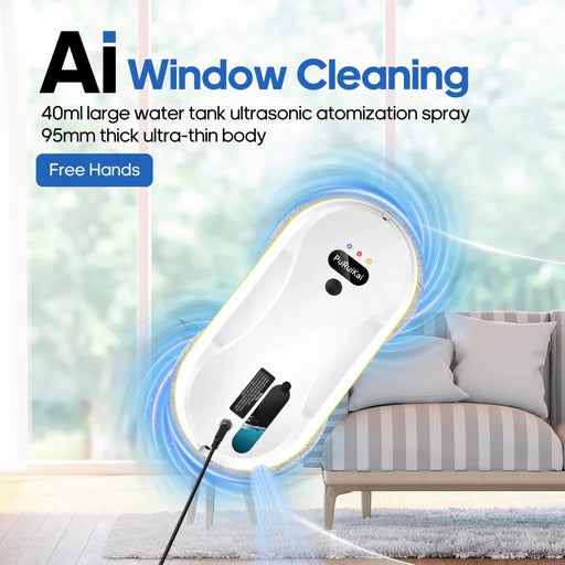 Danoz SmartCleaning - Window Automatic Cleaning Robot, Edge Detection AI super Bot for your windows!