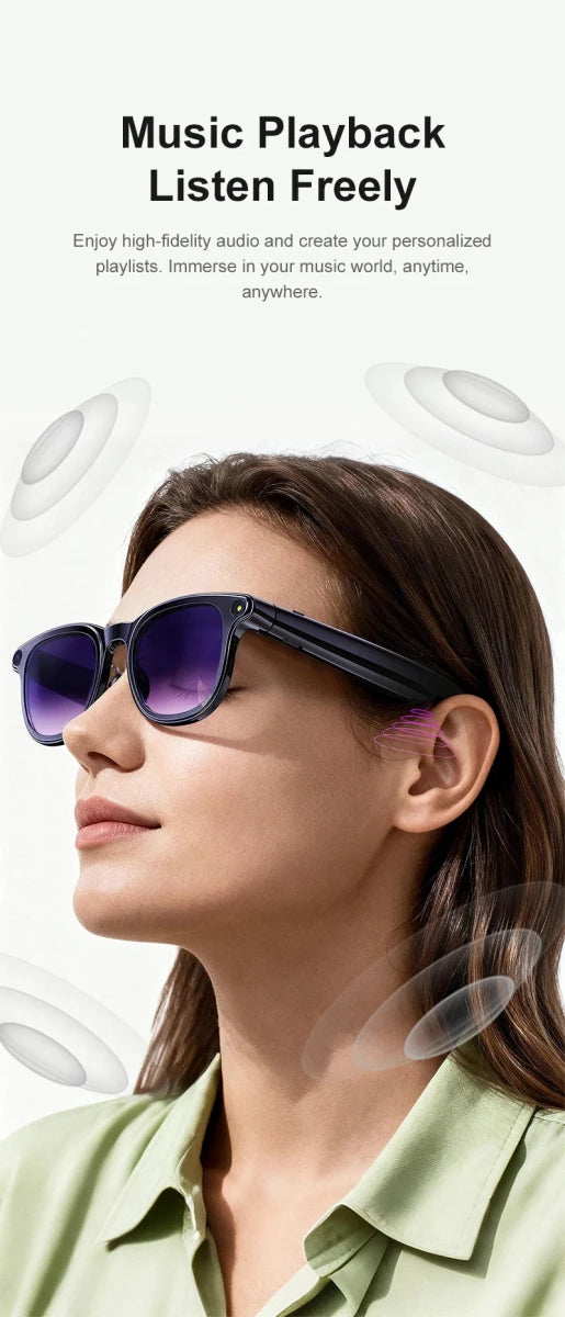 Danoz SmartGlasses - New 8K AI Smart Glasses With 100MP Camera Chat GPT Touch Sport Sunglasses Bluetooth Call Video Music Player For Men Women - danozdirect