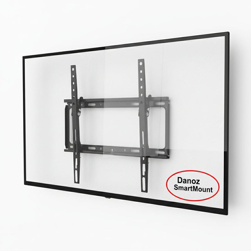Danoz SmartMount Tilt TV Monitor Wall Mount Bracket for 32 40 55 65 70 75 Inch Universal fit. - danozdirect