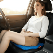 Danoz SofterSeater - Gel Breathable Honeycomb Design For any hard seat - Car, Home, Office - Free Covers - Buy 1 Get 1 Free! - danozdirect