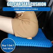 Danoz SofterSeater - Gel Breathable Honeycomb Design For any hard seat - Car, Home, Office - Free Covers - Buy 1 Get 1 Free! - danozdirect