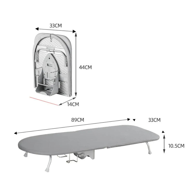 Danoz SpaceSavers Folding Desktop Ironing Board merges elegant functionality with intelligent space management - danozdirect