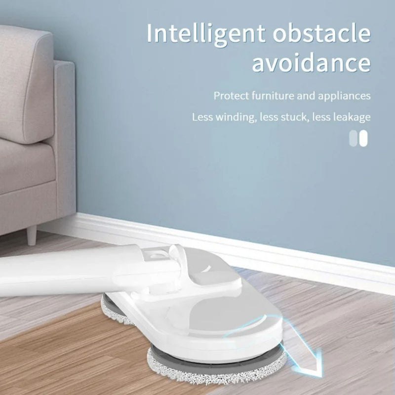 Danoz SpinClean - Cordless USB Rechargeable spin Mop Cleaner 5In1 Floor Polisher Sweeper Washer Scrubber + Free 6 x Microfiber Pads! - danozdirect