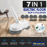 Danoz SpinClean - Cordless USB Rechargeable spin Mop Cleaner 5In1 Floor Polisher Sweeper Washer Scrubber + Free 6 x Microfiber Pads! - danozdirect