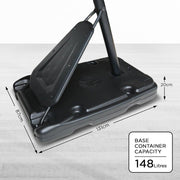 Danoz Sports - Kahuna Portable Basketball Hoop System 2.3 to 3.05m for Kids & Adults - danozdirect