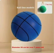 Danoz Sports - SilentBounch - Indoor Silent Basketball, High Density Foam Material Kida & Adults Ball - Free Carry Net - danozdirect