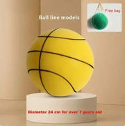 Danoz Sports - SilentBounch - Indoor Silent Basketball, High Density Foam Material Kida & Adults Ball - Free Carry Net - danozdirect