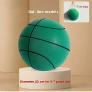 Danoz Sports - SilentBounch - Indoor Silent Basketball, High Density Foam Material Kida & Adults Ball - Free Carry Net - danozdirect