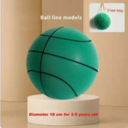 Danoz Sports - SilentBounch - Indoor Silent Basketball, High Density Foam Material Kida & Adults Ball - Free Carry Net - danozdirect