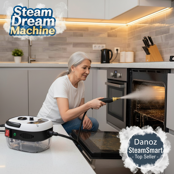 Danoz SteamSmart - Steam Dream Machine - 3200W Steam Cleaner High Temperature Kitchen Cleaning Pressure Steaming Machine! - Free Postage!