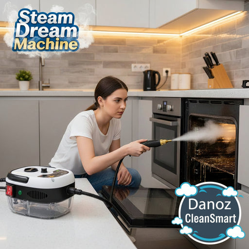 Danoz Steam Dream Machine - 3200W Steam Cleaner High Temperature Kitchen Cleaning Pressure Steaming Machine! - Free Postage! - danozdirect