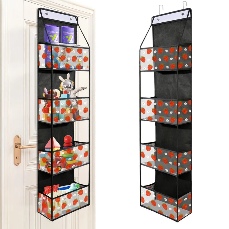 Danoz Storage - 4 layer Over The Door Hanging Organizer Cosmetics Wall Hanging Storage Organizerfor Nursery Bathroom Closet Bedroom Dorm - Buy 1 Get 1 more! - danozdirect
