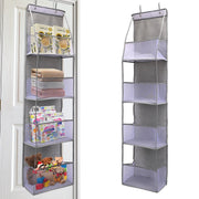 Danoz Storage - 4 layer Over The Door Hanging Organizer Cosmetics Wall Hanging Storage Organizerfor Nursery Bathroom Closet Bedroom Dorm - Buy 1 Get 1 more! - danozdirect