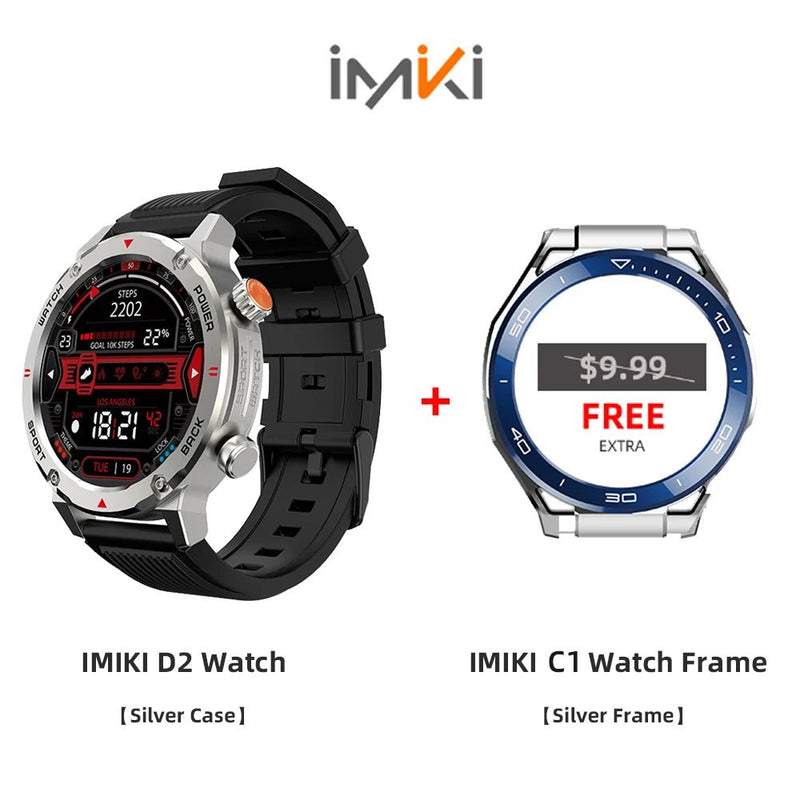 Danoz SuperSmartWatch ⌚ Retina AMOLED Display Long Battery Life Water Resistant 3ATM 24H Health Management - danozdirect