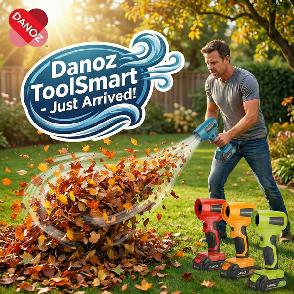 Danoz Tools - Mini Jet Blower Portable Violent Turbo Fan For Makita/Dewalt/Milwaukee/Bosch/Ryobi 18V 20V Li - ion Battery Wireless Handheld Fan - danozdirect