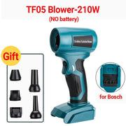 Danoz Tools - Mini Jet Blower Portable Violent Turbo Fan For Makita/Dewalt/Milwaukee/Bosch/Ryobi 18V 20V Li - ion Battery Wireless Handheld Fan - danozdirect