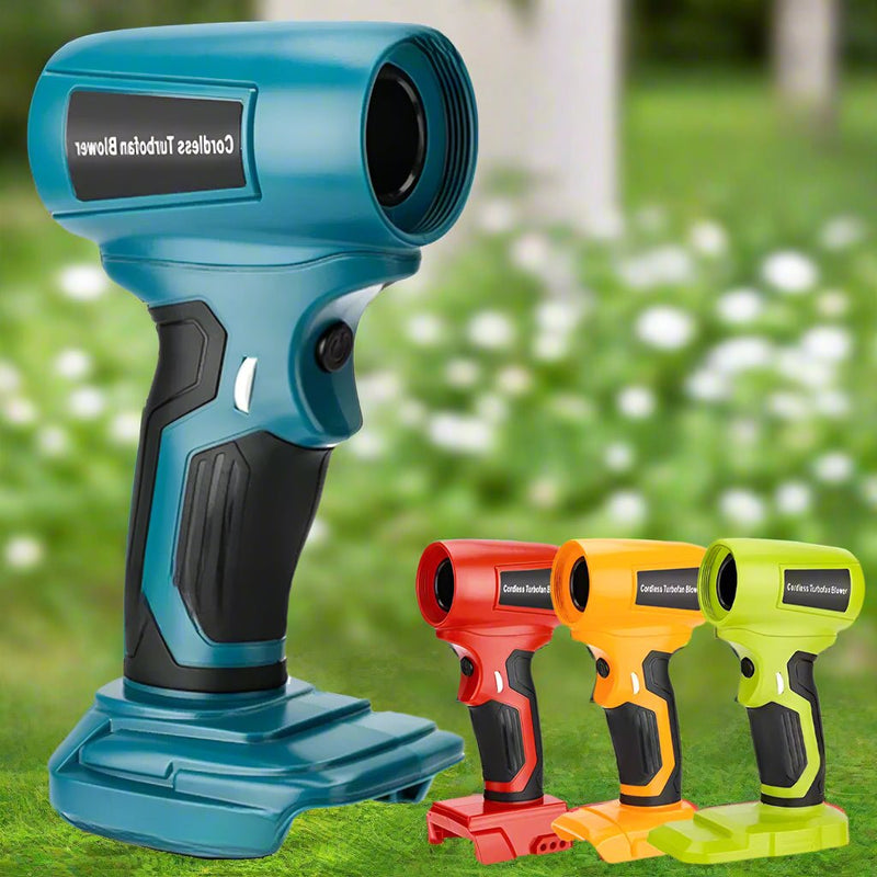 Danoz Tools - Mini Jet Blower Portable Violent Turbo Fan For Makita/Dewalt/Milwaukee/Bosch/Ryobi 18V 20V Li - ion Battery Wireless Handheld Fan - danozdirect