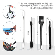 Danoz Tools - Professional 140 - in - 1 Precision Screwdriver Repair Tool Kit in Portable Oxford Bag(blue) - danozdirect