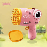 Danoz Toys - 40 Hole Dinosaur Bubble Handheld Bubble Machine, Electric Bubble Gun Outdoor Wedding Party Toy(without Bubble Water) - danozdirect