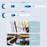 Danoz TurboScrub, Advanced USB rechargeable cordless spin scrubber. Powerful Turbo - Spin technology - Free Postage - danozdirect