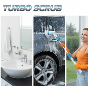 Danoz TurboScrub, Advanced USB rechargeable cordless spin scrubber. Powerful Turbo - Spin technology - Free Postage - danozdirect