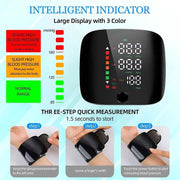Danoz USB chargeable Wrist Blood Pressure Monitor! fun, fast, and handy digital tensiometer gives you quick, accurate readings! - danozdirect