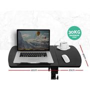 Danoz WorkWise Laptop anywhere Desk Table Fan Cooling Black 60CM - Free Postage! - danozdirect