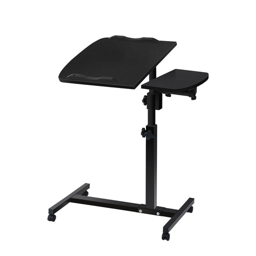 Danoz WorkWise Laptop Desk Table with Fan Cooling Black 60CM - Free Postage - danozdirect