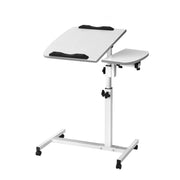 Danoz WorkWise - Laptop Desk Table with Fan Cooling White 60CM - Free Postage! - danozdirect