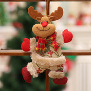 Danoz Xmas🎅 12pcs Dancing pendant elk for Christmas tree - danozdirect