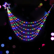 Danoz Xmas🎅 320 LED 5M Christmas Lights Solar String Fairy Light Jingle Jollys - danozdirect