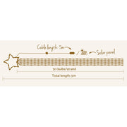 Danoz Xmas🎅 320 LED 5M Christmas Lights Solar String Fairy Light Jingle Jollys - danozdirect