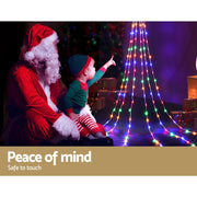 Danoz Xmas🎅 320 LED 5M Christmas Lights Solar String Fairy Light Jingle Jollys - danozdirect