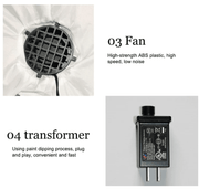 Danoz Xmas🎅 320cm Xmas Father Christmas Charm Santa Sleigh With Reindeer + LED Lights Inflatable - danozdirect