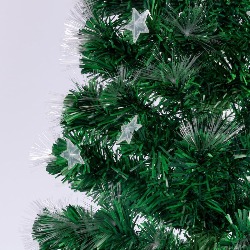 Danoz Xmas🎅 Christabelle 2.1m Enchanted Pre Lit Fibre Optic Christmas Tree Xmas Decor - danozdirect