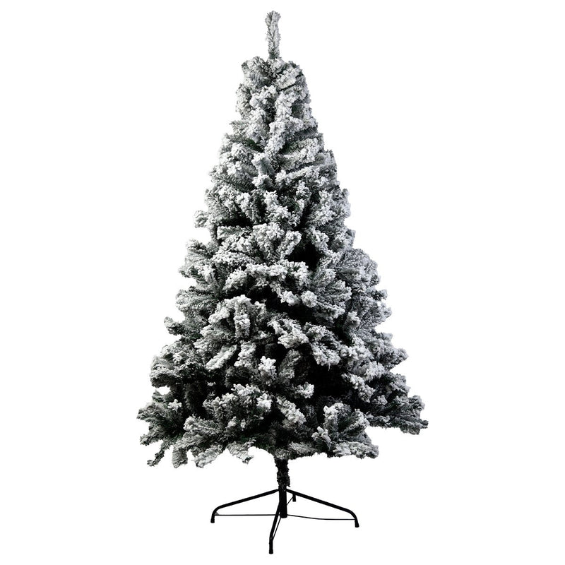 Danoz Xmas🎅 Christabelle Snow - Tipped Artificial Christmas Tree 2.1m 1200 Tips - danozdirect