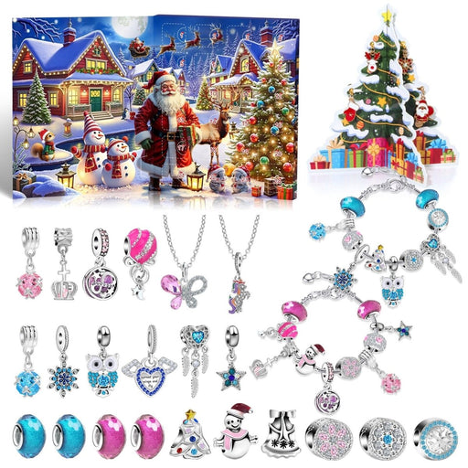 Danoz Xmas - Christmas DIY Jewelry & Craft Advent Calendar(YD - 02,20*17*1.3cm) - danozdirect