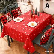 Danoz Xmas - Christmas gift Christmas Tablecloth - Festive 180x150cm Table Cover for Holiday Dining & Home Decor（C） - danozdirect